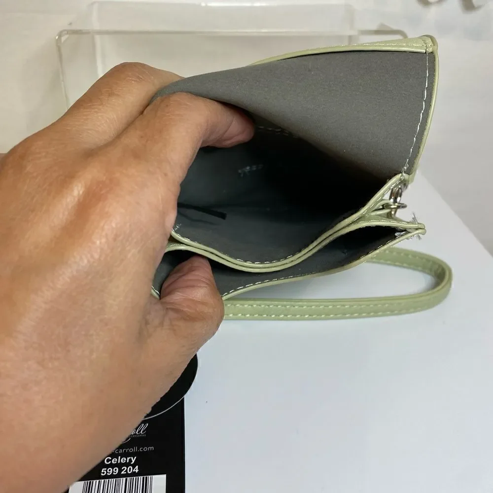 NWT K. Carroll RFID 2 Way Bag